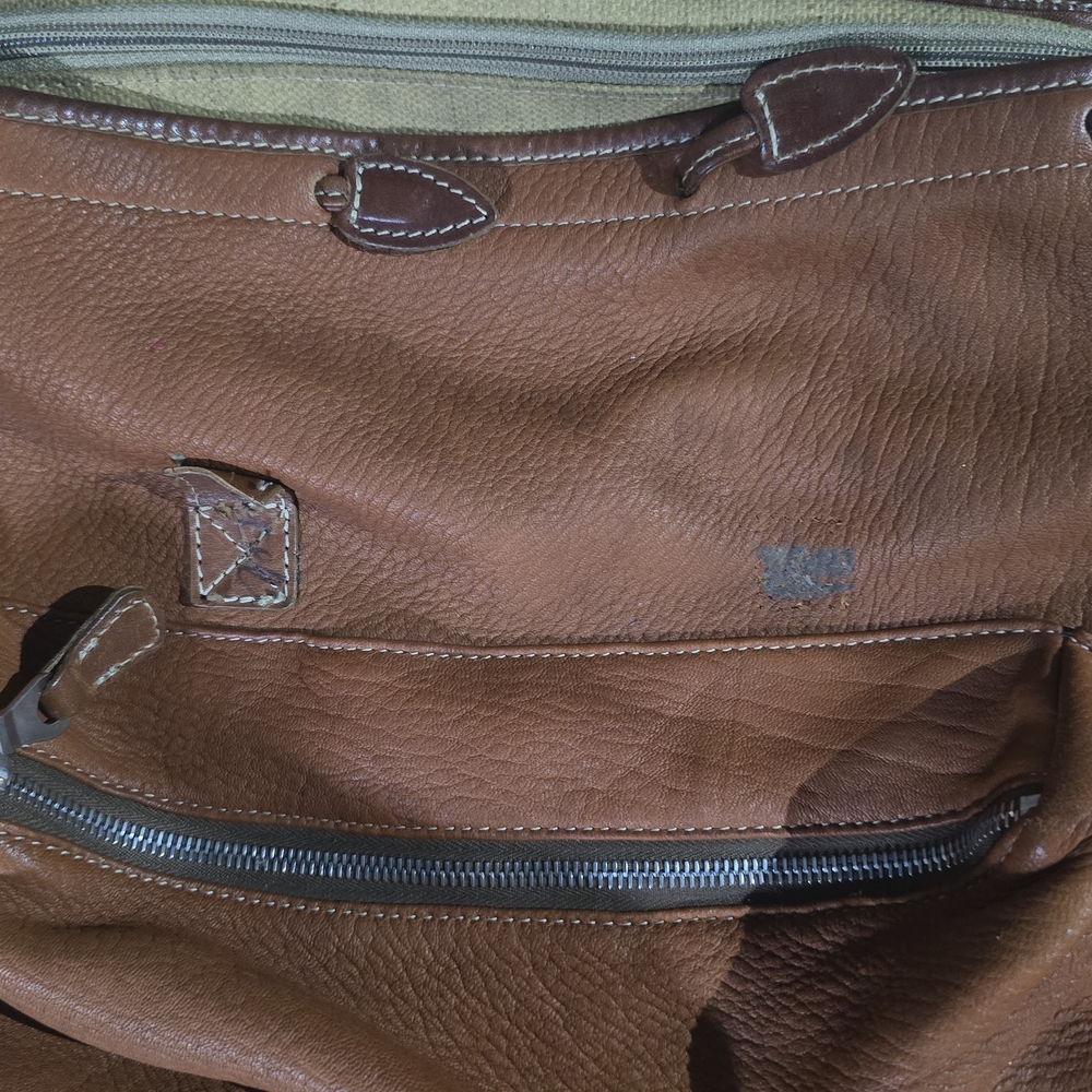 Classic Brown Leather Backpack - image 6